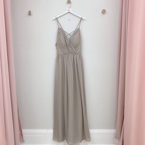Christina Wu Style #22751 Taupe Sz 12